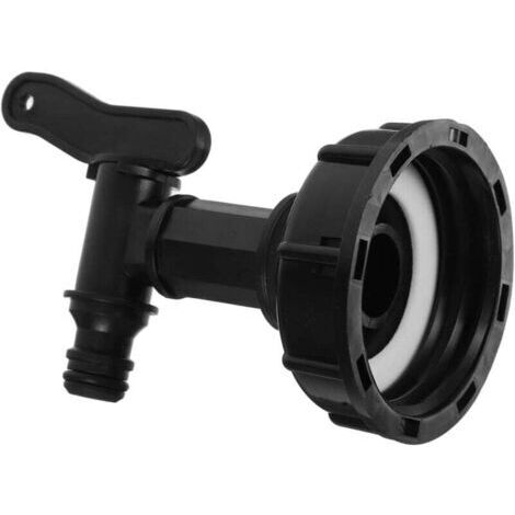 Robinet de Tonneau à Pluie pour Réservoirs Extérieurs Accessoire Pratique pour Arrosage de Jardin et Récupération Eau de Pluie (1/4)