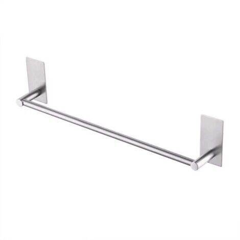 Porte Serviette Murale Adhesif Porte Serviette Salle de Bain en Acier Inoxydable 40cm Porte Serviette Auto-adhésif Porte Torchon, Serviette de Bain (1/4)