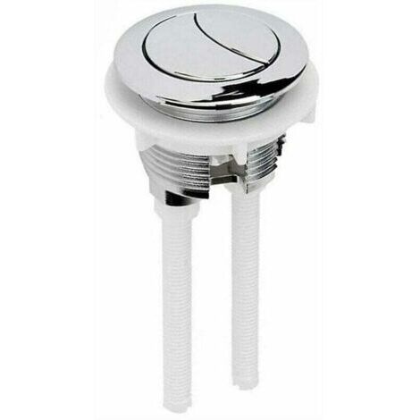 Mécanisme de chasse d'eau Lot de 1 boutons pression universels pour réservoir d'eau de WC - 38 mm - Bouton pop-up - bouton de chasse d'eau standard (1/4)