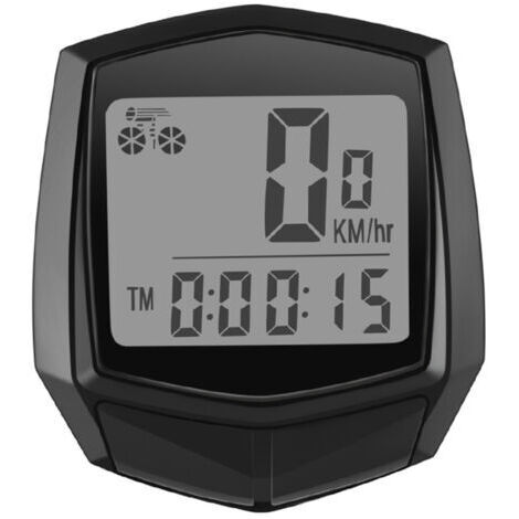 Compteur de vitesse précis pour vélo, interfaces en chinois et en anglais, odomètre, ordinateur de vélo filaire fiable. (1/5)