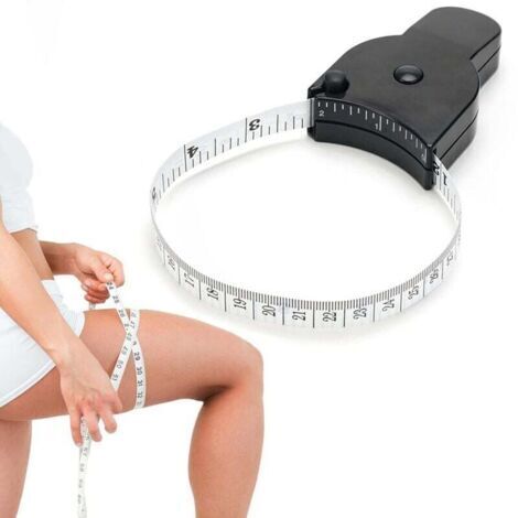 Ruban à mesurer le corps 150 cm 60 pouces, ergonomique, ruban à mesurer la taille souple pour la couture tailleur tissu (1/4)