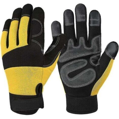 (L) 1 paire de gants de jardin Pureh, gants de jardin de plantation, gants de travail d'entretien de bâtiment (1/4)
