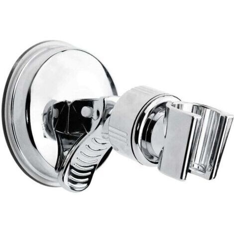 Support de Douche à Rotation 360 °, Ventouse Support de Douche Reglable Sans Percer pour Accessoire Fixation Pommeau Douche Salle de Bains (1/4)