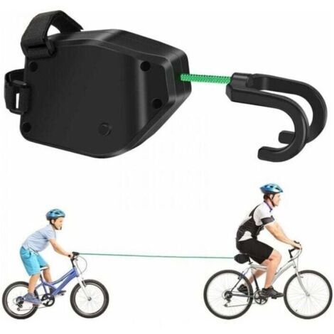 Corde de remorquage pour vélo de montagne en plein air, corde de remorquage pour vélo, système de remorquage pour vélo et vélo Système de remorquage pour enfants et adultes (1/4)