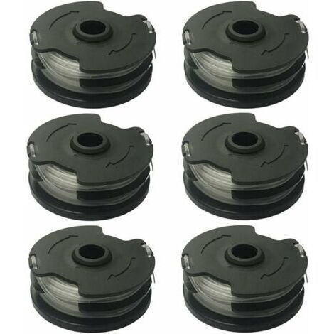 Bobine de fil pour Parkside PRTA 20-Li A1 / B2 / C3 Bobines de Fil de Rechange pour débroussailleuse sans fil LIDL Parkside PRTA 20-Li A1 / B2 / C3, PRT 300 A1, PRT 550 A1 / A3 (6pcs)..DEBUNS (1/4)