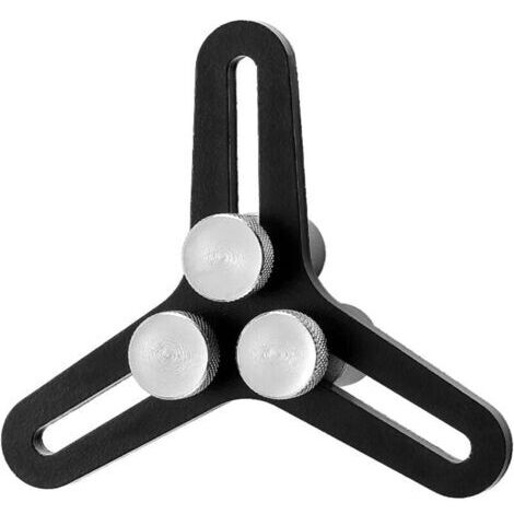 Outil d'équerre ergonomique pour alésage de 5 à 12,7 cm, assure un alignement précis des espaces entre les extrémités et une manipulation facile des segments de piston du moteur (1/4)