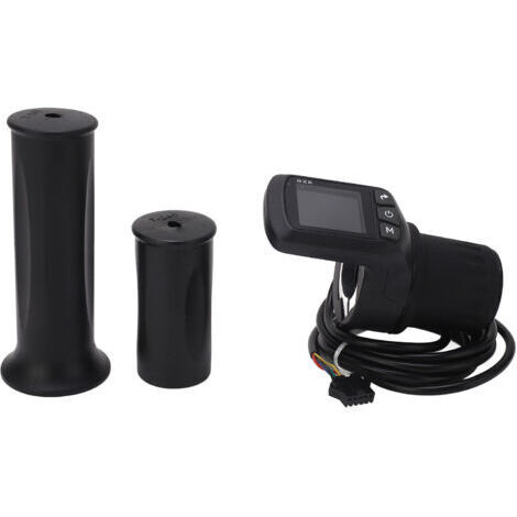 Kit compteur pour vélo électrique, panneau d'affichage LCD en ABS, demi-poignée et câble commun 5P, 24 V, 36 V, 48 V, 60 V (1/5)