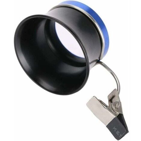 Une loupe de lunettes à clipser 10x, Loupe de lunettes professionnelle, Loupe de lunettes en aluminium pour les mécaniciens de montres, les photographes et les bijoutiers (1/4)