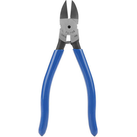 Pince coupante diagonale bleue de 20 cm (8 pouces) pour câbles (1/5)
