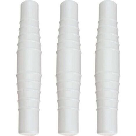 Adaptateur pour tuyau de piscine, 3 raccords de tuyau en plastique, compatible avec les tuyaux d'aspiration de piscine (1/4)