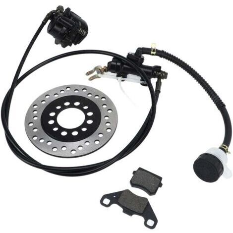 SUNXURY Kit de frein à disque plaquette de frein Rotor de disque pour 50cc 110cc 125cc 150cc 200cc 250cc Dirt Bike Quad ATV Go Kart (1/4)