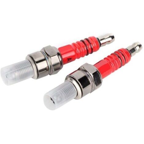 Bougies d'allumage A7TC A7TJC à 3 électrodes, 2 pièces, adaptées pour Scooter ATV Quads GY6 50cc 125cc (1/4)