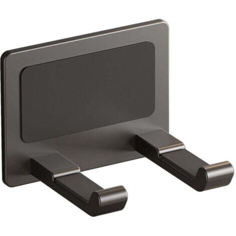Porte Seche Cheveux, Support Sèche-Cheveux Mural Adhesif,Porte Seche Cheveux sans Percage pour Dyson, Accroche Rangement Seche Cheveux pour Salle de Bain (1/4)