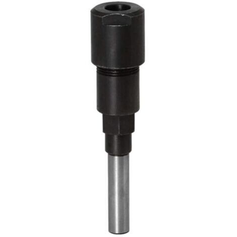 Router Collet Extension Bit de routeur Extension de collet et rognage Découpage Machine de gravure Extender Porte-mandrin de travail du bois Fraise (8MM Shank) (1/4)
