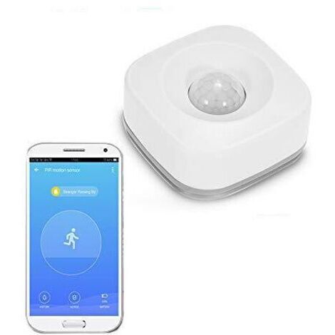 Détecteur de mouvement PIR WIFI Détecteur infrarouge passif sans fil, alarme antivol Tuya APP Control Smart Home (1/5)