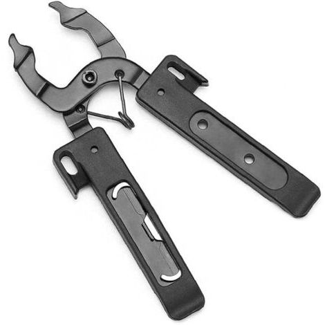 Chaîne Pince chaîne vélo Outil Chaîne de vélo Maillon Rapide Ouvrir la liste Fermer l'outil 2 en 1 Pinces Ouvrir et Fermer, Facile à l'aide de la chaîne Remover Portable pour la (1/5)