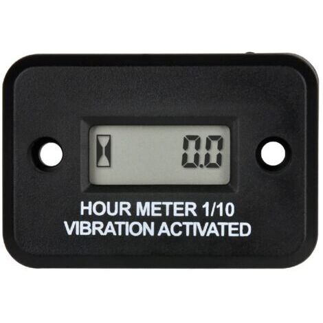 YR-HM016 Compteur d’heures de vibration sans fil, pour les équipements moteur, les générateurs, les tondeuses à gazon (1/5)