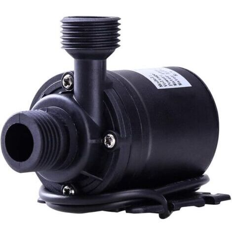 DC 12V Pompe à eau submersible sans balai 800L / H 5M pour système de circulation d'eau de système de circulation solaire de la piscine Fontaine (1/5)