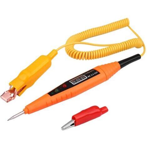 Pour testeur de circuit automobile pour testeur fusible voiture pour test light testeur de circuit de voiture,2.5-32V voiture testeur de circuit numérique, outil de diagnostic électrique (1/5)
