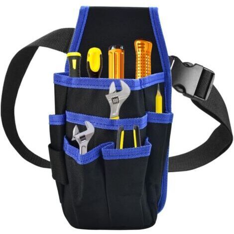 Hardware Tools Sac Ceinture Porte Outils Oxford Porte Outils Mutipoche Pochette outil Sacoche Outil Ceinture Pochette Tournevis Poche Porte Outil Pochette Electricien pour Electricien Menuisier (1/5)