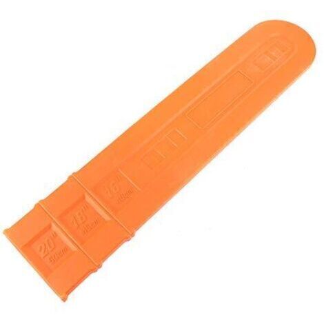 16Pouces Barre de tronçonneuse Housse de Protection Fourreau Protecteur Guide Universel scie à chaîne Accessoires Rouge (1/4)