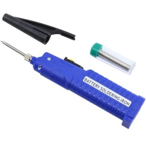 Kit de fer sans fil pour soudure mini portable de soudage électrique portable stylo avec fil d'étain ron de soudage radio (1/5)