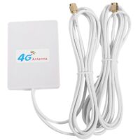 Antenne 4G 3G WiFi 28DBi Amplificateur Signal LTE Routeur Mobile Réseau Large Bande SMA