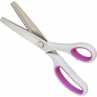 Poignée Souple pour droitiers et gauchers Ciseaux cranteurs Couture, Ciseaux à denteler, ciseau Couture