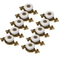 Kit de 4 feux de phares LED CCFL Angel Eyes pour voiture, compatible avec BMW E36, E38, E39 et E46.
