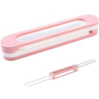 Foldable Shoe Rack Wall Mount Multifunctional Waterproof Shoe Rack for Bathroom/Bedroom/Living Room (Pink)