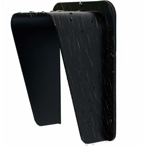 Protection de sonnette vidéo sans fil en plastique ABS – Résistante aux intempéries – Taille interne 171 x 114 x 68 mm – Installation rapide