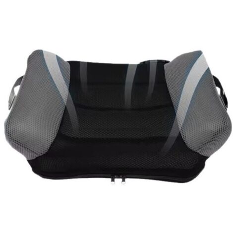 Coussin de siège gonflable pour enfants, siège gonflable de voyage confortable, siège gonflable pour enfants, sans danger et confortable pour les voitures, restaurants, lieux publics noir