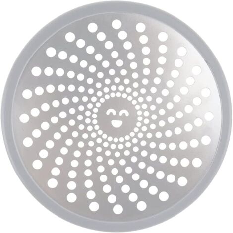 Memkey – Grille anti-cheveux en acier inoxydable 304 de 11,3 cm – Filtre de vidange pour douche et baignoire – Installation sans outil