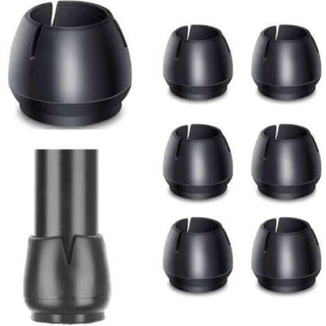 Green Mobility-Lot de 24 coussinets de protection en silicone pour meubles – Capuchons ronds antidérapants – Pour pieds de chaise 17 mm à 21 mm - mm-21
