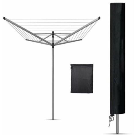 Housse pour séchoir parapluie extérieur 165x16x16cm – Tissu Oxford 210D imperméable UV – Avec sac de rangement pratique