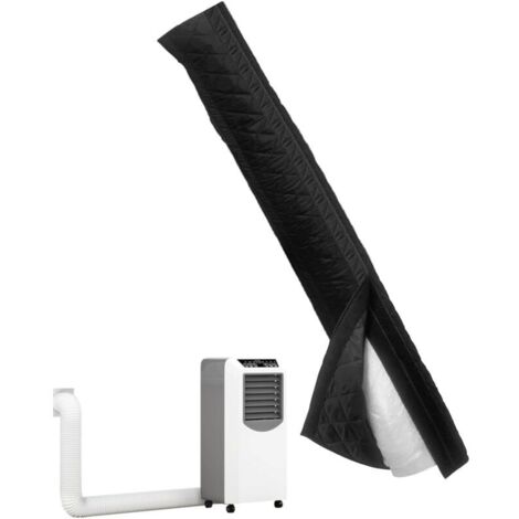 Couvercle De Tuyau De Climatiseur, Protection Pour Tuyau D'isolation, Manchon De Tuyaus AC Isolé Portable, Climatiseur Tuyaux D'échappement Pour De 5 Pouce Pour Tuyaux Climatisation