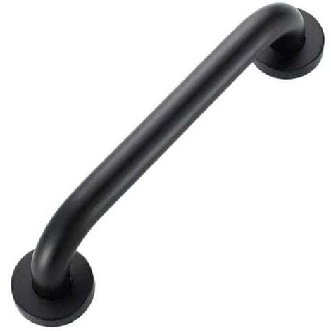 Barre d'appui en Acier Inox Poignée de Baignoire de Salle de Bain pour WC Toilette pour Personnes Âgées/Handicapées/Enfants/Enceinte50 cm(noir)