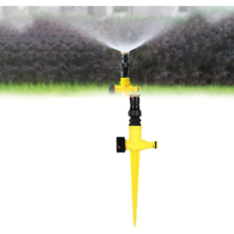 Arroseur automatique de pelouse de jardin de système d'irrigation de rotation de 360°