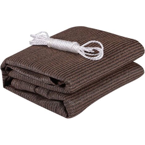 Voile d'Ombre Extérieur 3x4m, Tissu Anti-UV, Coupe-Vent et Anti-Poussière pour Balcon et Toit (1/5)