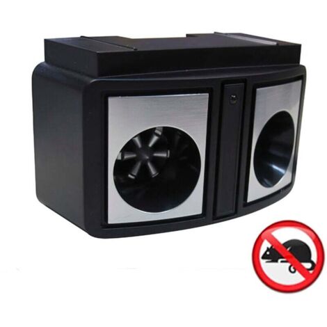 Répulsif Ultrasons Rats/Souris 300 m². (1/5)