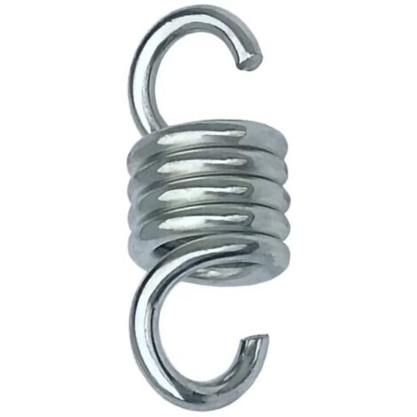 Ressort de hamac - En acier galvanisé trempé - Pour chaises de hamac suspendues et balançoires de porche - Capacité de charge de 270 kg (1/5)