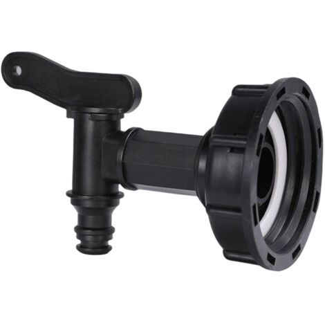 Raccord S60X6 - Robinet PEHD pour cuve eau 1000 L (1/5)