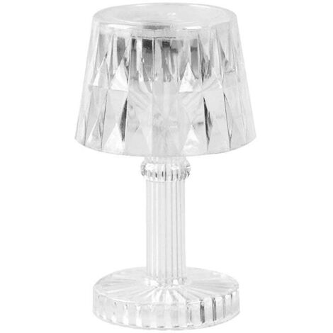 lampe de table-petite transparente-8.5cmx4cm mini twill petite lampe de table (1/5)