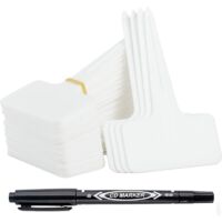 100 Pieces Etiquette Plante, 2 Formes Etiquette Jardin Exterieur Etiquette Semis Marqueur de 100 Pieces Etiquette Plante, 2 Formes Etiquette Jardin Exterieur Etiquette Semis Marqueur de