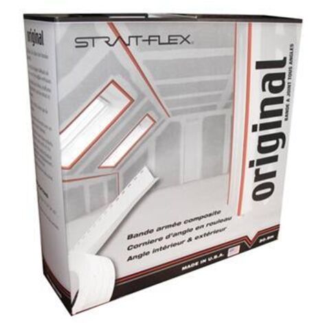 Bande armée technique 6 cm x 30,5 m – Résistance 4x plus solide – Finition précise pour angles intérieurs et extérieurs