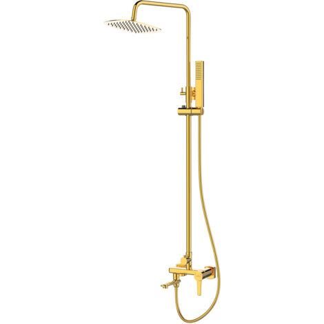 Colonne De Douche Mitigeur Bec Or Glamour (1/2)