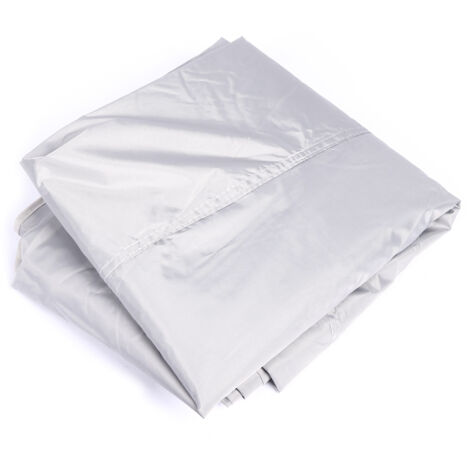 Parapluie de voiture pliable portable en tissu Oxford, protection solaire extérieure anti-UV (argenté) (1/5)