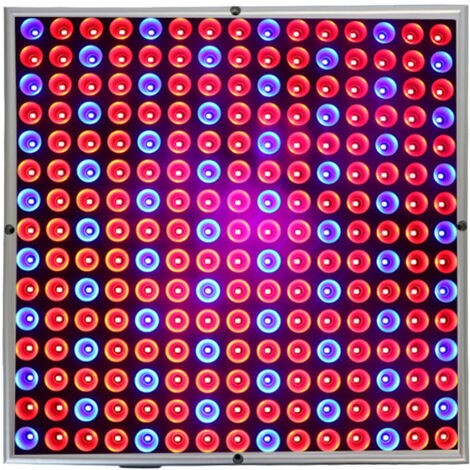 Lampe de culture LED 45W 225 LED rouge et bleue pour intérieur et jardin, suspension (1/5)