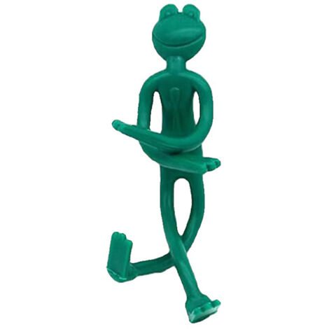 Lot de 5 attaches pour plantes de jardin en forme de grenouille mignonne : décoratives et fonctionnelles (1/3)