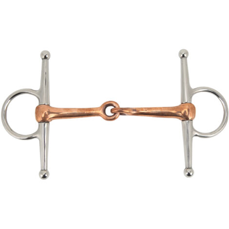 mors à branches longues pour cheval, anneaux en acier inoxydable, 125 mm, pour accessoires équestres d'extérieur (1/5)